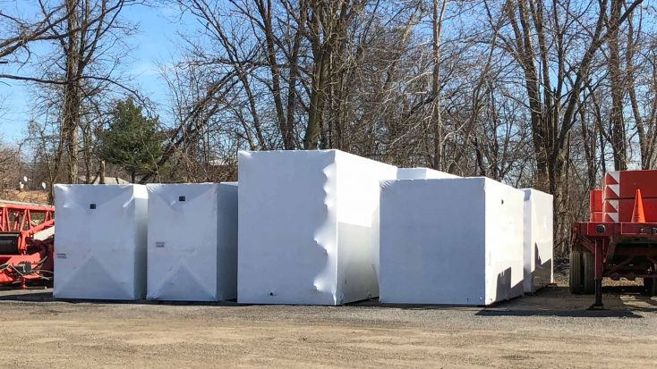 Bay Crane warehouse exterior